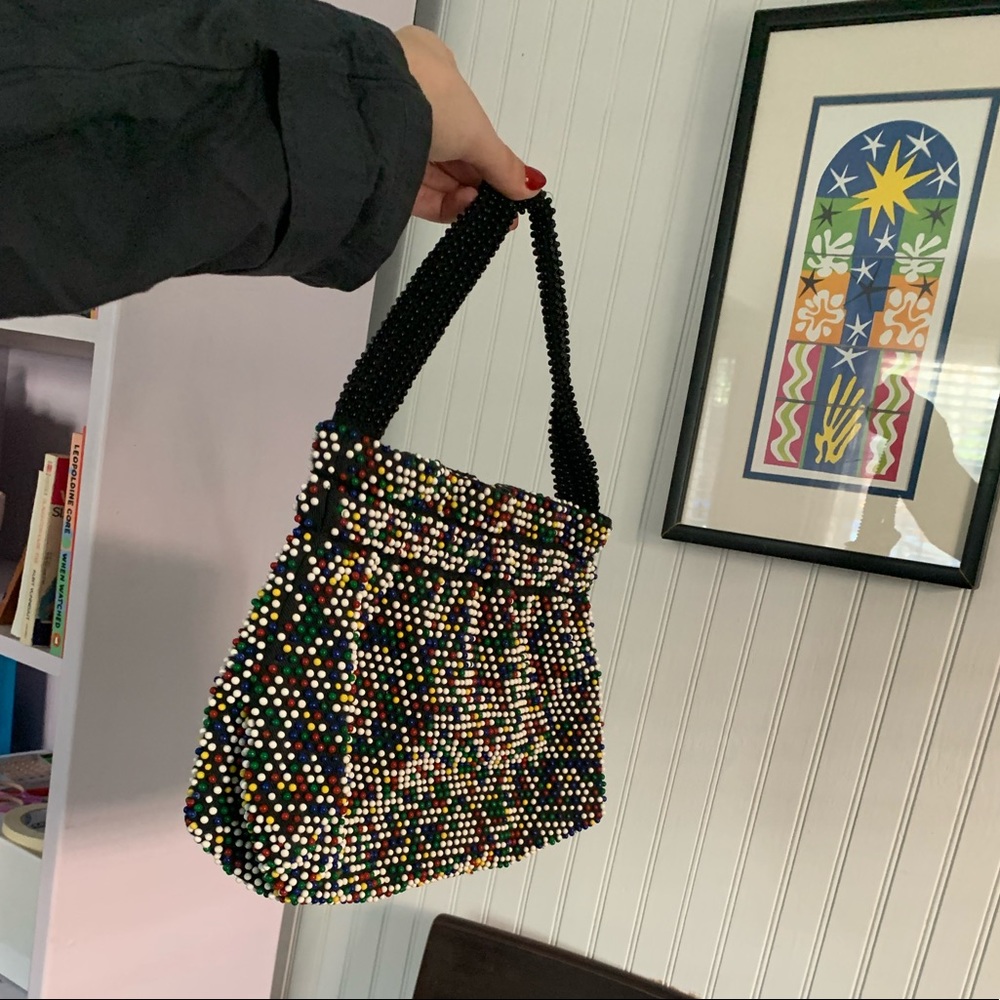 Amazing vintage beaded purse